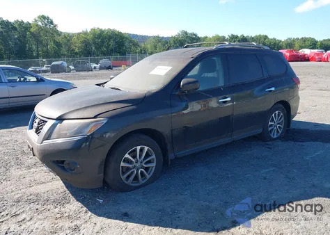2013 Nissan Pathfinder S/Sv/Sl/Platinum from USA, damaged, VIN 5N1AR2MM3DC676123